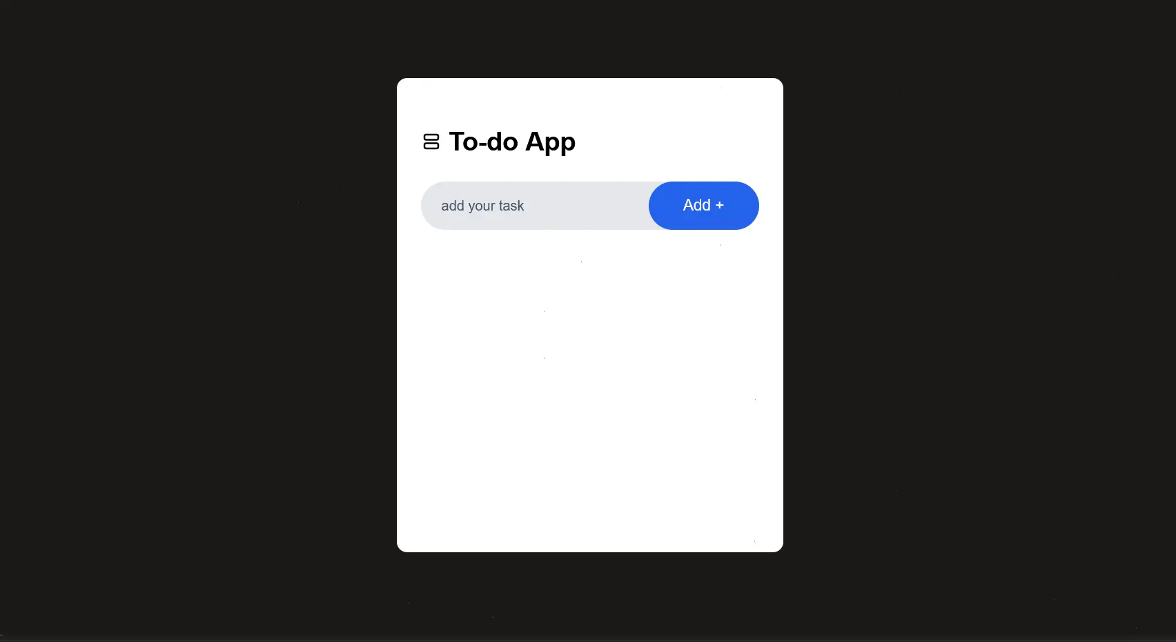 to do app